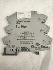 WAGO 857-152 24VDC Power Relay 6A 250VAC 5 Pins W/857-304 Relay Socket x 1 Set