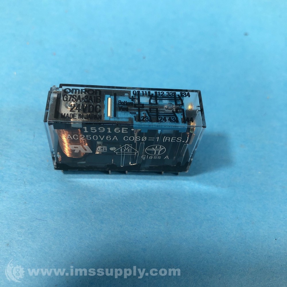 Omron G7SA-3A1B-DC24 Safety Relays 24DC 3PST-NO SPST-NC FNIP