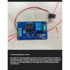 220V AC 5A Overcurrent Module with Key Setting and Digital Tube Display6029