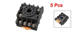 5pcs 11 Pin Screw Terminals PF113A Relay Base Socket for Time Delay