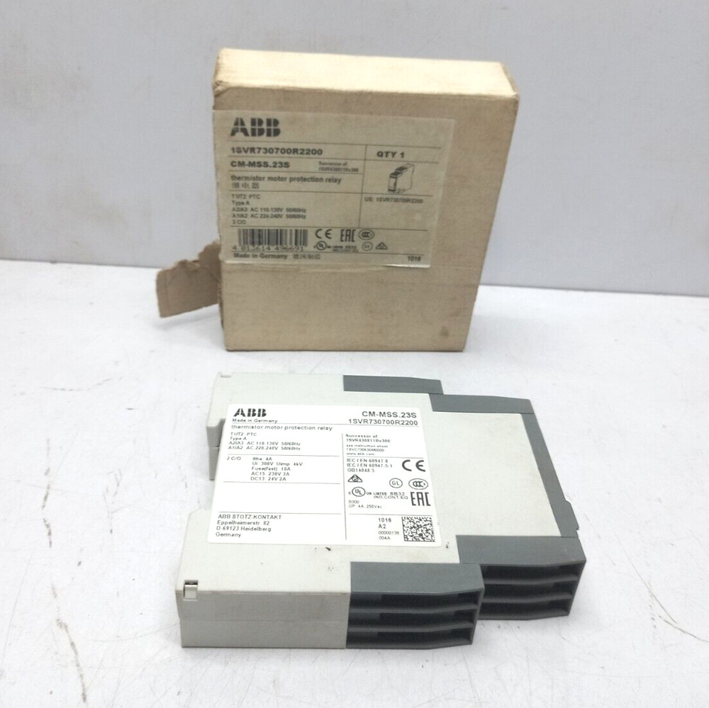 ABB CM-MSS.23S Thermistor Motor Protection Relay 1SVR730700R1100