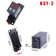 H3Y-2 /4 12V Relay Small Time Timer Control Switch Cycle Delay Display Digital
