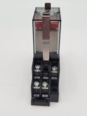 Fuji Electric HH52P-CRL Relay 5A Coil 200/220VAC with TP58X1 Socket Base 7A 250V