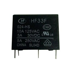 10PCS 4Pins Relay 5A HF33F-24V-HS