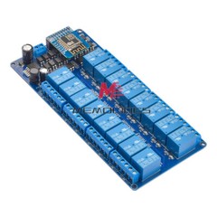 16Channel Relay Module DC5V/12V Wifi Relay Onboard ESP8266WIFI Development Board