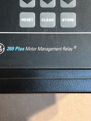 GE Multilin 269 Plus Motor Management Relay 269PLUS-100P-120 w/ CT Modules