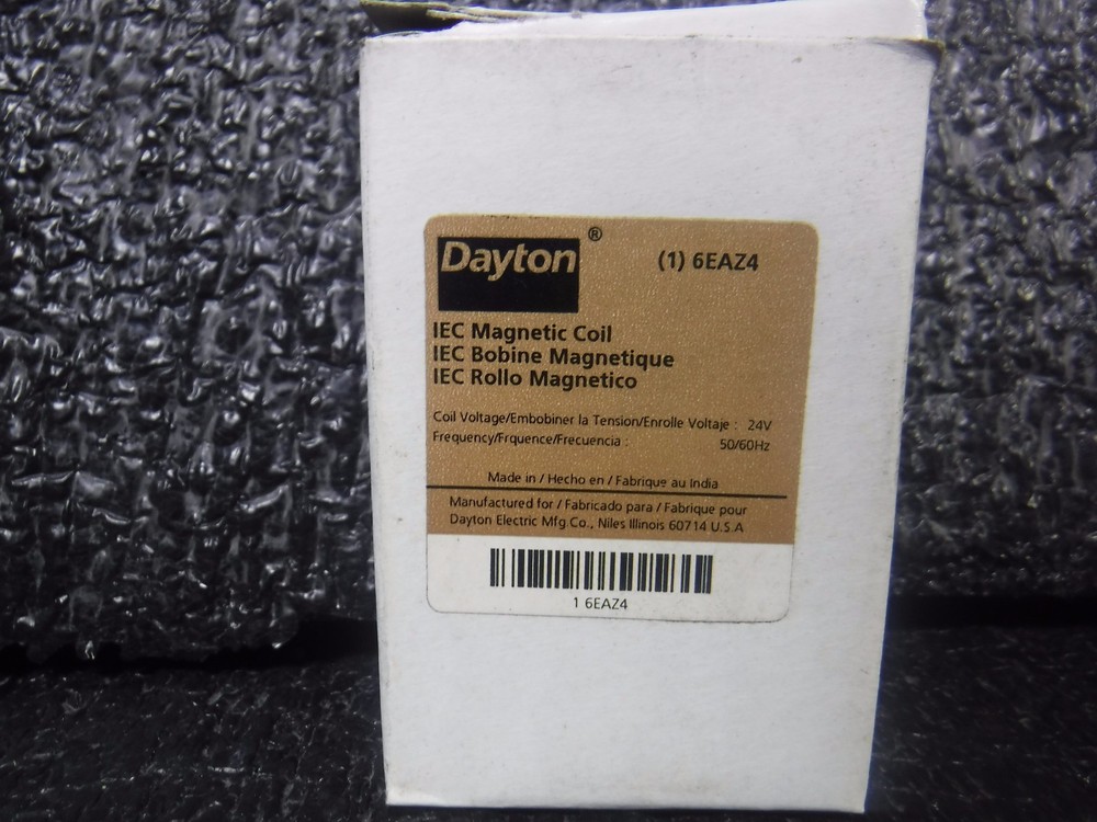 DAYTON Replacement Coil, 24VAC Coil Volts,6EAZ4,(MG)