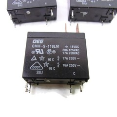 3-pcs USED OMIF-S-118LM Relays 18VDC