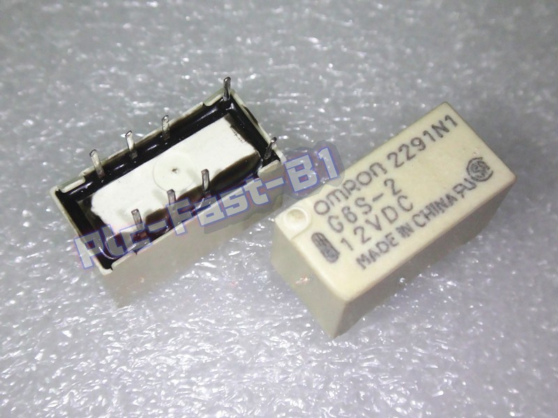 50PCS Brand New Omron 12V G6S-2-12V G6S-2-DC12V G6S-2-12VDC 8pins Relay
