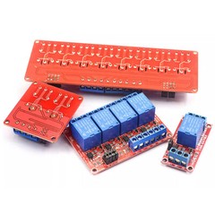 5V 12V 24V Relay High Low Level Optocoupler Board Module 1-2-4-6-8 Pi Channel