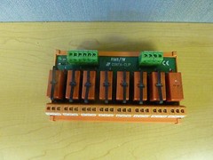Conta-Clip RIM8/1W/24V+ Relay Bar Schrack RT114024 Relays (12347)