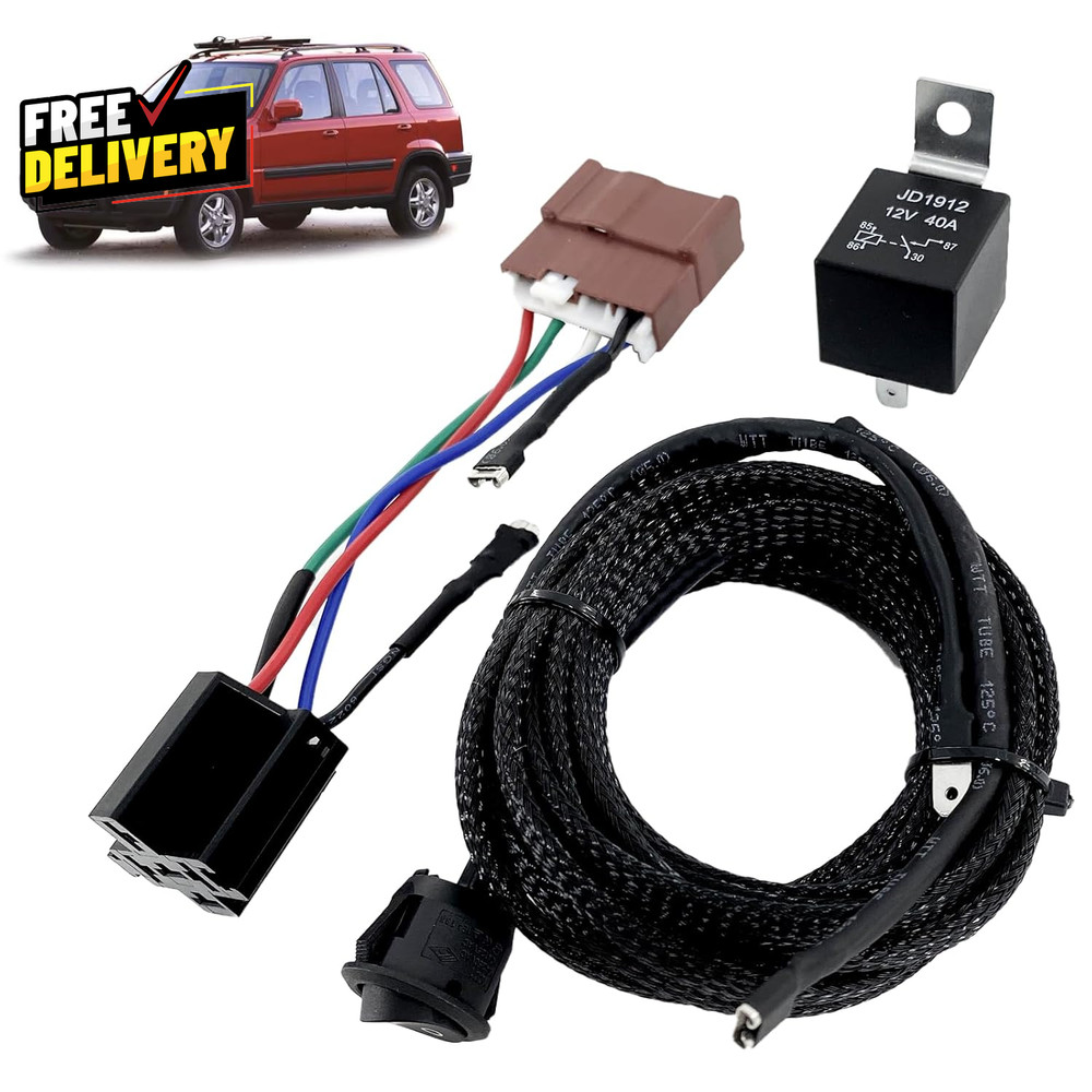 Main Relay Conversion Kit with Kill Switch Fit for Honda Civic 1992-2001 CRV 1..