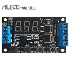 ZK-TD4 MOS Switch Trigger Cycle Timing Delay Module Solenoid Valve Control B2AM