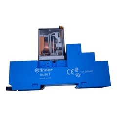 Finder 55.34.8.110.0040 Socket Relay +94.54.1 250V 7A Relay Pack of 3