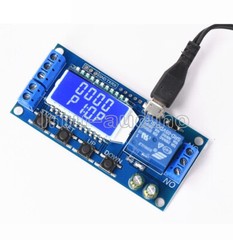 DC12V/Micro USB 530V Trigger Cycle Delay Timer Control Relay Switch Module