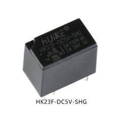 Relay HK23F-DC5V 12V 24V-SHG 2A 6 Pin Power Relays Replace G5V-1-5VDC PCB Mount