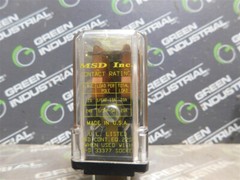 USED Lot of 10 MSD Inc. 29DXBP Relays 120V/60Hz 110V/50Hz 120VAC 10A Cont.