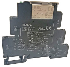 IDEC RV8H-L-D24-C1D2 Relay/Socket