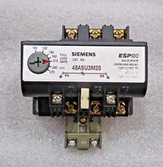 SIEMENS 48ASU3M20 ESP100 100-270 AMPS SOLID-STATE OVERLOAD RELAY FREE FAST SHIPP