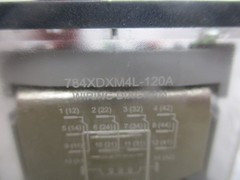 SCHNEIDER ELECTRIC 784XDXM4L-120A RELAY NSNP