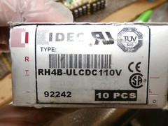 10 PCS/Box IDEC, RH4B-ULCDC110V U.S. Relay New out of box