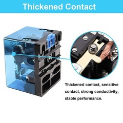TWTADE/JQX-62F-2Z Coil Voltage DC 12V 80A DPDT Electronmagnetic Relay,High Po…