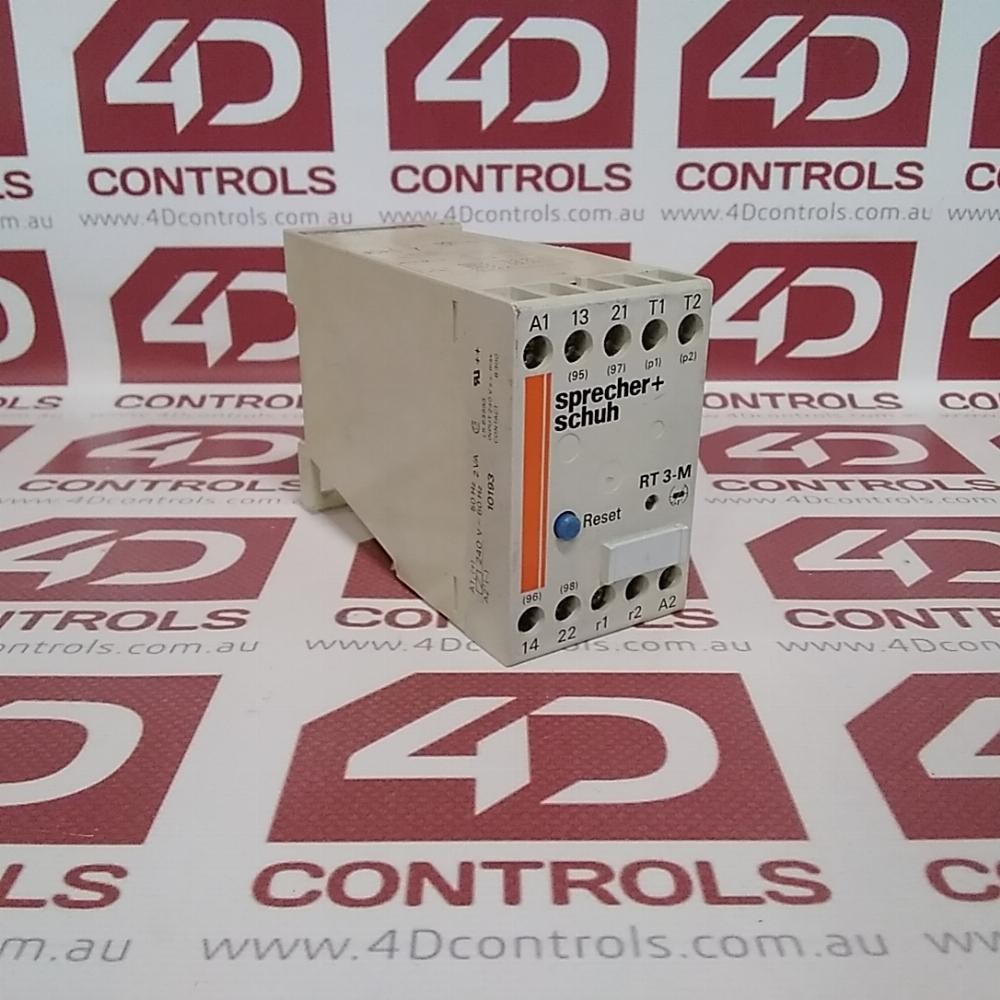 RT3-M-380V50/60 | Sprecher + Schuh | Thermistor Protection Relay, 380VAC, Used