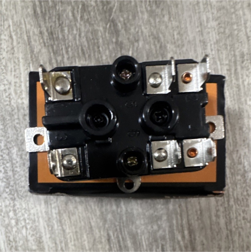 Zero PR380A Fan Relay SPST NO+NC 24V Coil 25A Panel Mount Metal Contacts