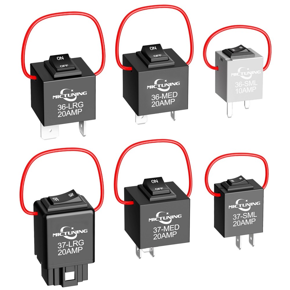 6pcs Relay Tester Bypass Kit w/Amp Loop #9038A，Relay Tester Diagnostic Scan Tool