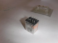 1EHJ6 Relay, 8 Pins, Square Base Type, 240VAC Coil Volts (H9T)