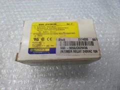 SQUARE D 9050JCK29V36 SER.F TIMING RELAY 12V NSMP