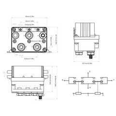 Efficient 12V Winch Relay For Split Charging Vehicles And Golf Carts Popular