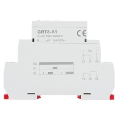 GRT8-B1 Mini Power 220V Delay Time Relay Timer Relay DIN Rail Type AC Off