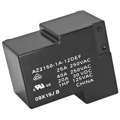 Power Relay (Pack of 2) – 12VDC 40A SPST-NO, PCB Mount, Sealed Miniature Relay