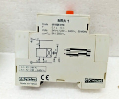 Crouzet MRA 1 88 825 014 Lot Of 2 Pcs Syrelec MRA 1 88825014 Used