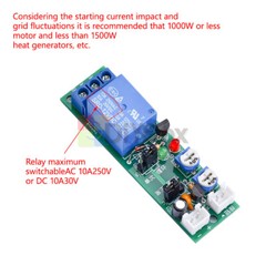 DC 5V 12V 24V Infinite Loop ON OFF Delay Relay Module Cycle Delay Timer Relay
