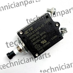 1Pc New Overload Protection Circuit Breaker for W23-X1A1G-10 240VAC 50VDC 10A