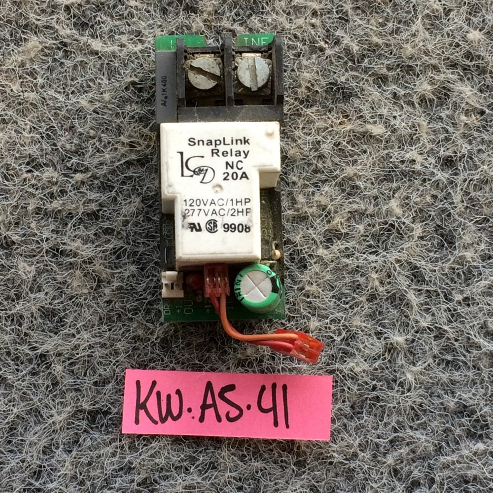 Lighting Control & Design LCD Blue Box Snaplink Relay NC 20A 120/277VAC 9908