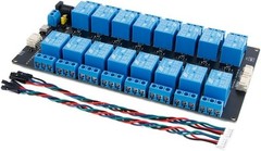 16 Channel 5V Relay Module Optocoupler Isolation 10A IIC Expandable Driver