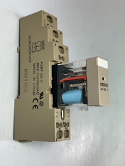 Relay Ice-Cube + Socket/Base (24VDC COIL) DIN-Rail 1P 10A NO/NC Omron G2R-1-S(S)