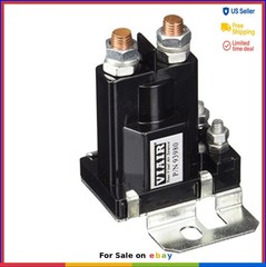 Relay Control Module 80 Amp 12 Volt Quick Connect Normally Open Silver Nickel