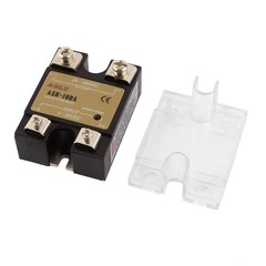 ASH-10DA 4-32VDC to 24-80VAC 10A Single Phase Solid State DC to AC Relay