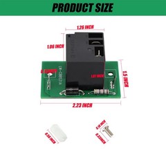 Golf Cart Power Driver 3 Relay Board PD3 Charger Kit For Club Car DS Precedent