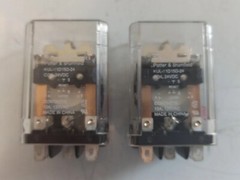 Lot of 2 POTTER & BRUMFIELD KUP-11D15-24 RELAYS 3541, 24VDC, 10A. 120VAC Good