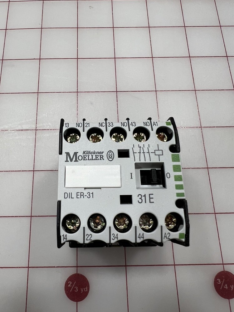 MOELLER DILER-31 CONTACTOR RELAY COIL 6A 230V 50HZ 240V 60HZ COIL 3NO 1NC NIB