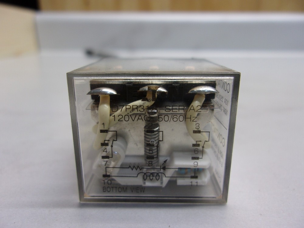 CUTLER-HAMMER, D7PR31A, GENERAL PURPOSE RELAY, 0065A