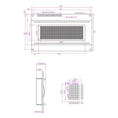 LCD2004 Display Screen for 3D Printer with Smart Controller and Rotary Encoder
