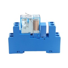 Finder 40.52S Relay W/ Socket & Interface, 1CO (SPDT), 8A 250VAC, 24VDC Coil