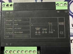 KLY-TEA I/O Power Relay Module DIN Rail Mount 0-5A DC 4-20mA 220VAC