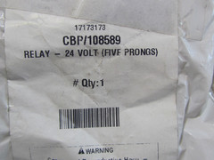 NEW 24 VOLT SEALED RELAY – TOTAL SOURCE 108589